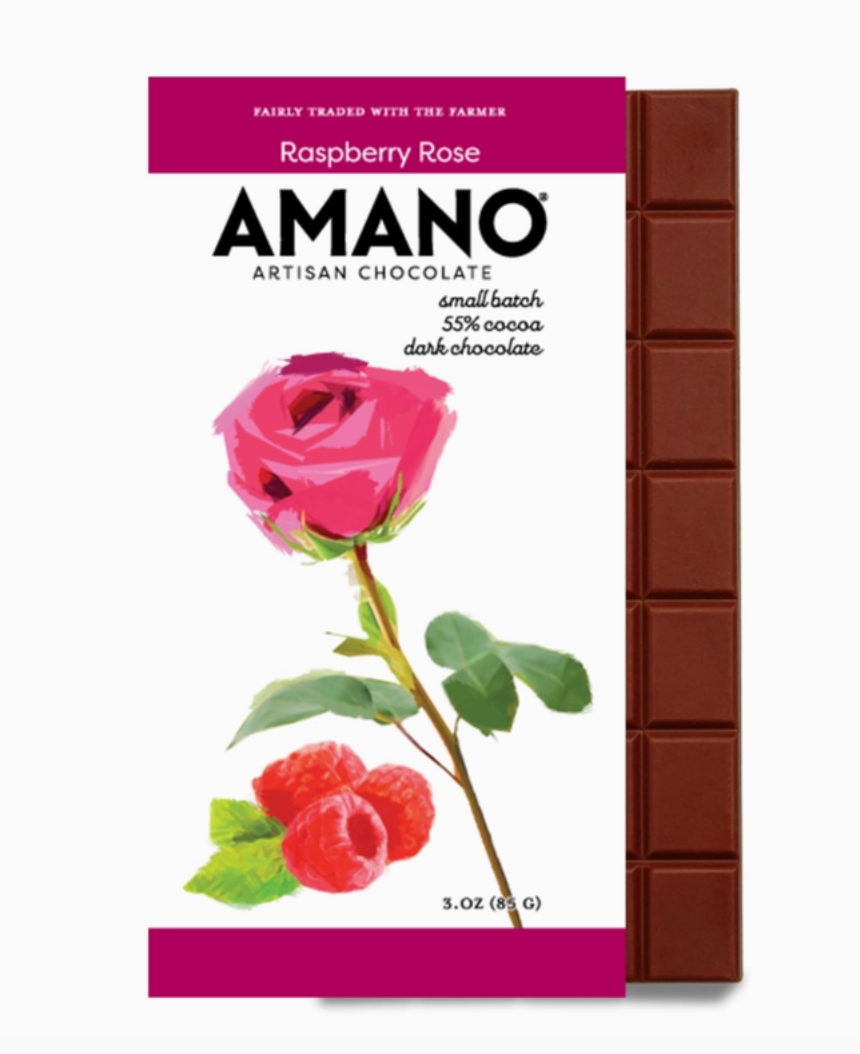 Amano -Raspberry Rose Chocolate