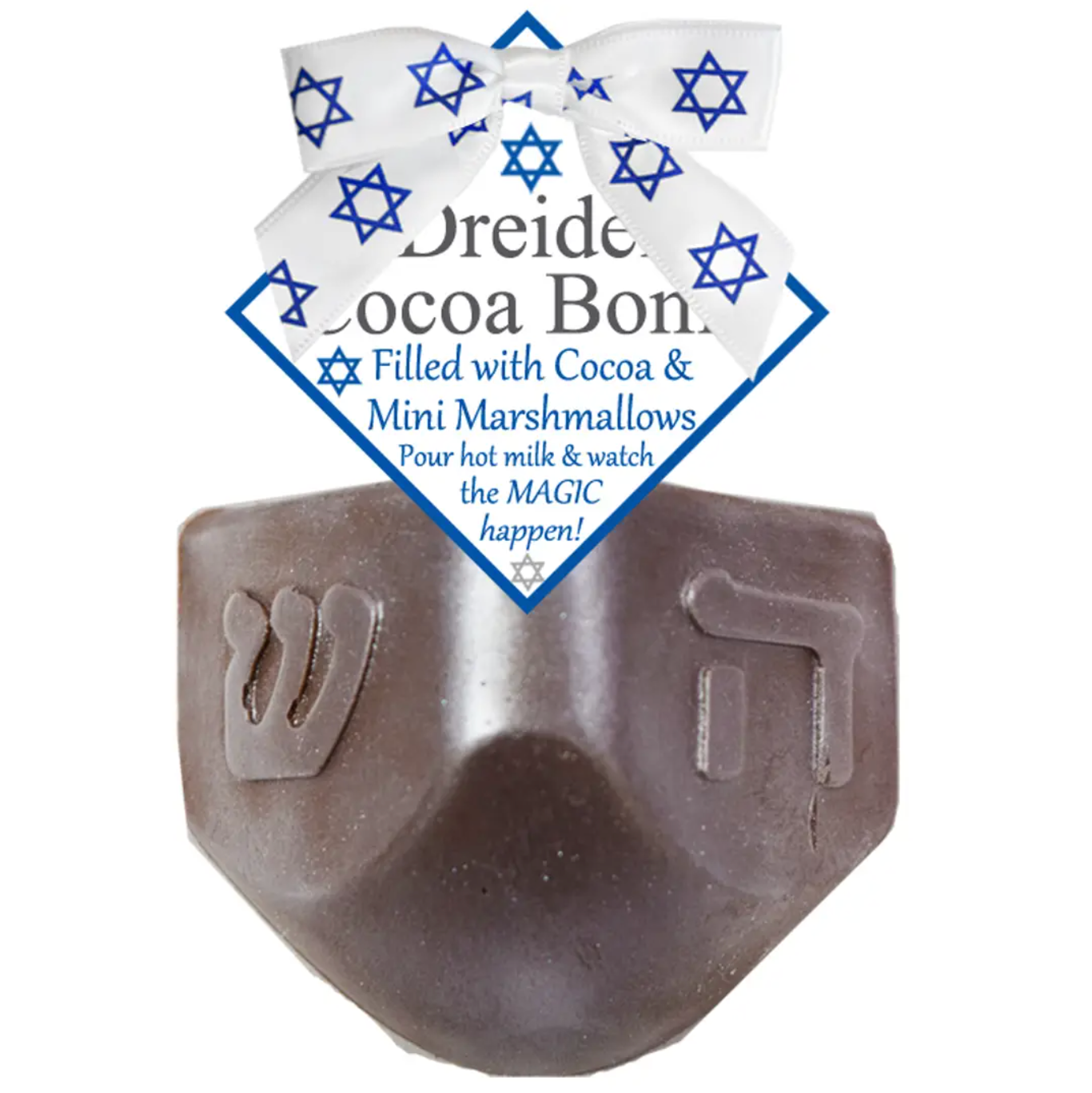Hanukkah Dreidel Cocoa Bomb