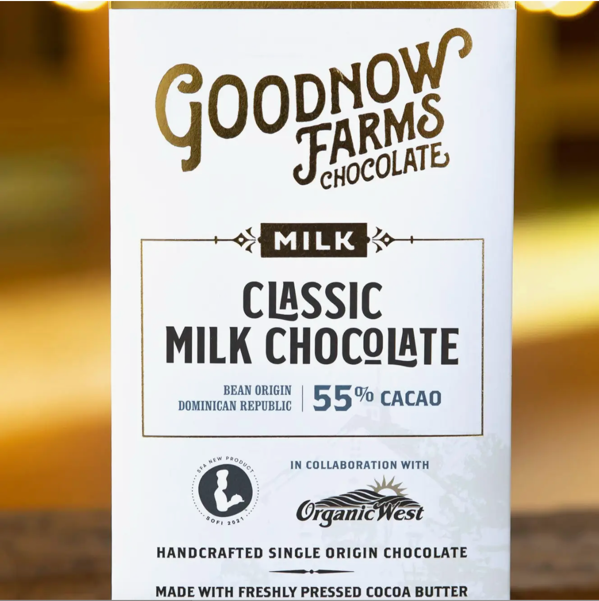 Goodnow Farms - Classic Milk, 55%, Single Origin Craft Chocolate