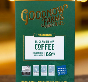 Goodnow Farms - El Carmen with Coffee, Single Origin Craft Chocolate