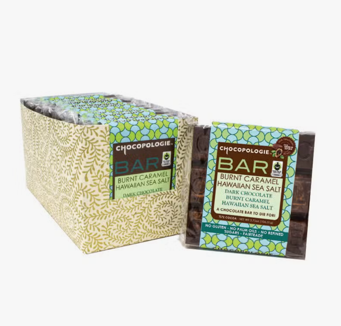 Chocopologie Burnt Caramel Hawallan Sea Salt Ba