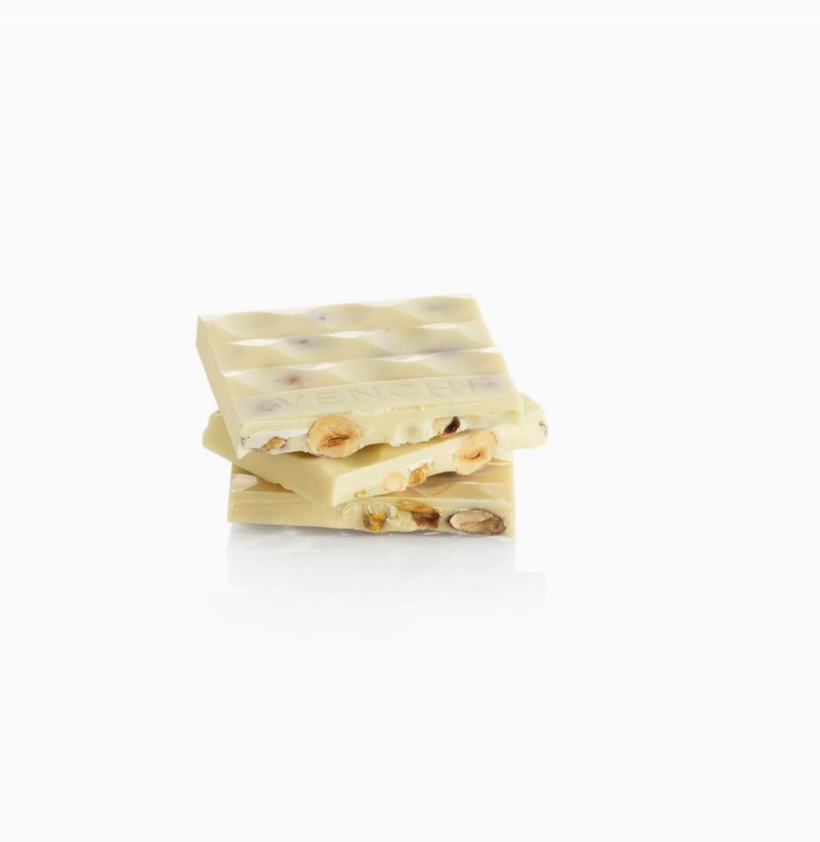 White Chocolate Bar with Salted Nuts