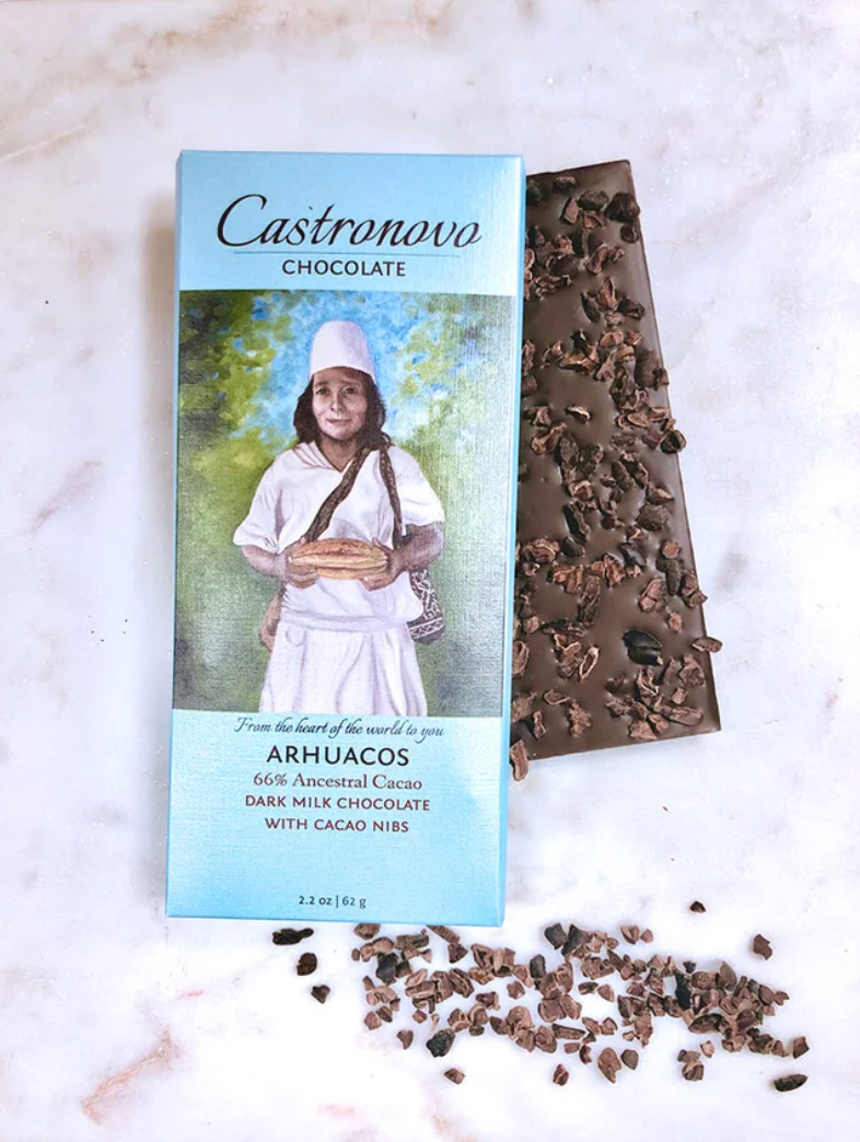 Arhuacos Dark Milk 66% with Cacao Nibs