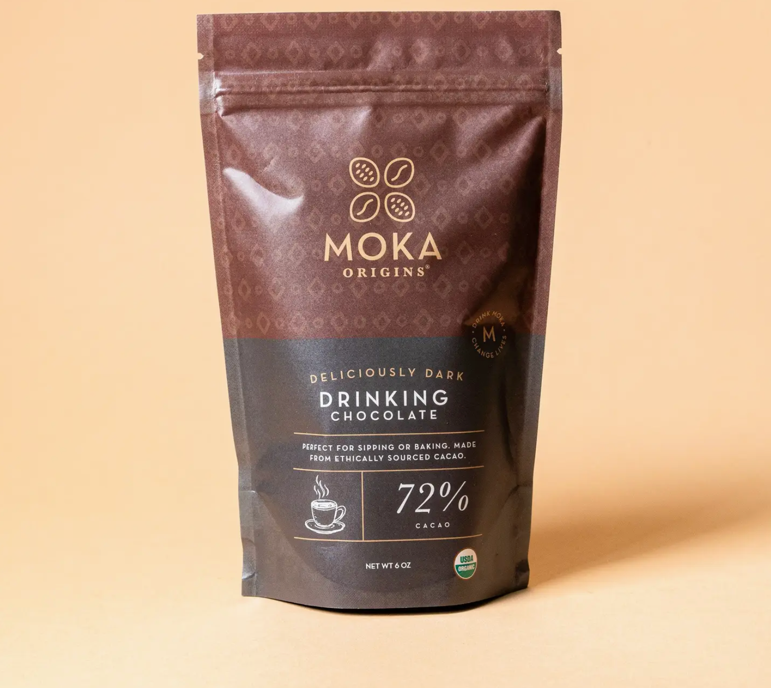 Moka Pure Dark Drinking Chocolate