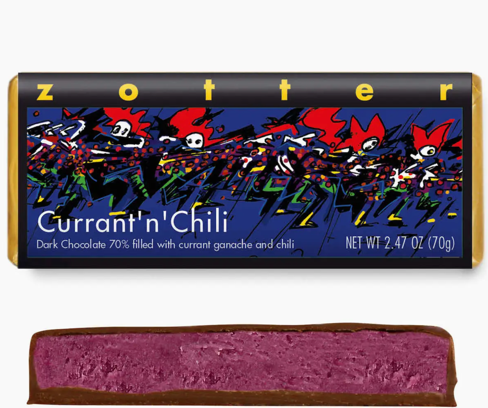 Currant'n'chili (Hand-Scooped Chocolate)