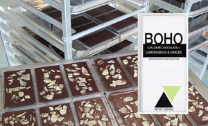 Boho Chocolate — 62% Dark with Lemongrass & Ginger