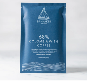 Spinnaker 68% Colombia with Coffee