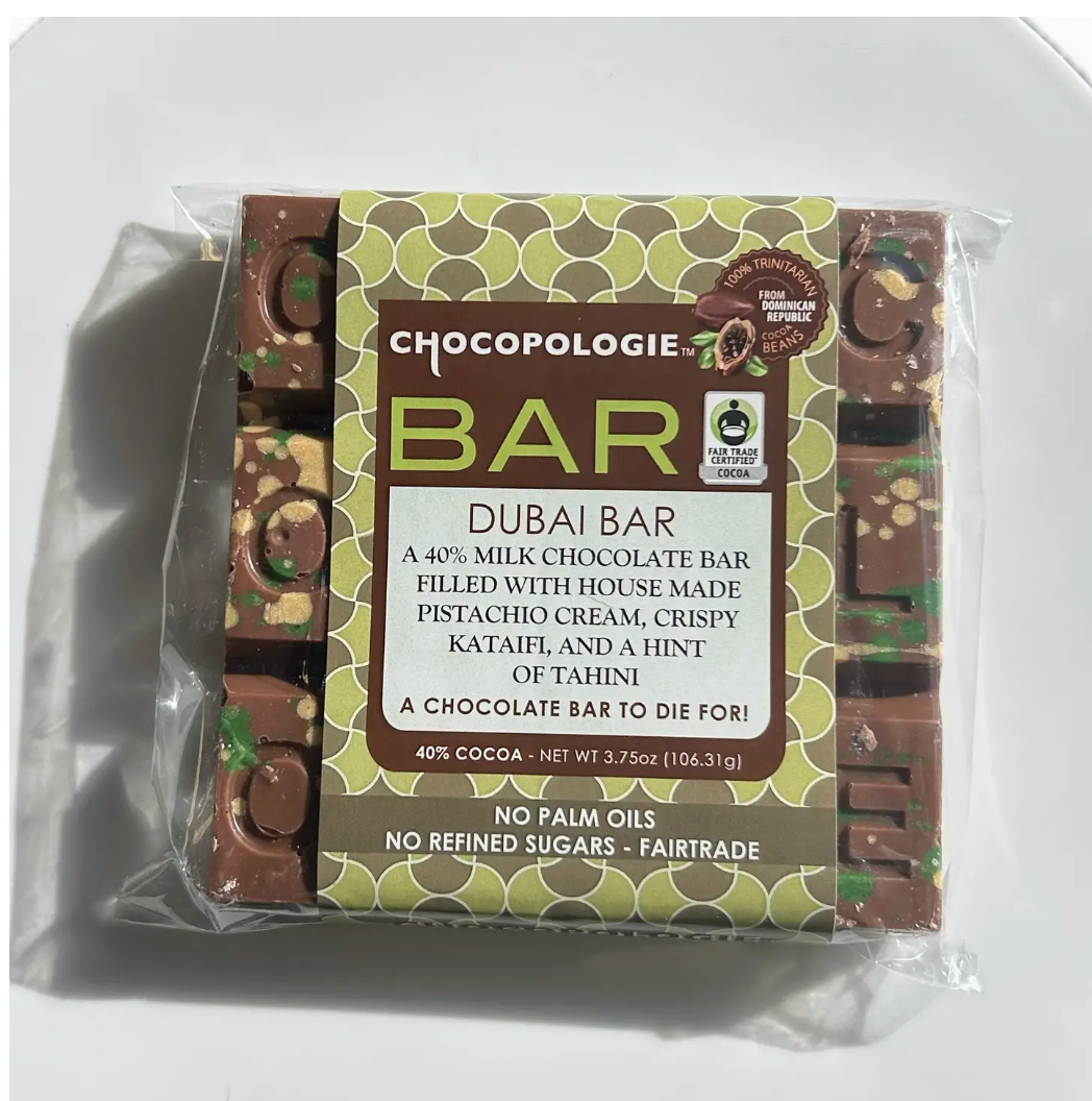 Chocopologie Dubai Chocolate Bar