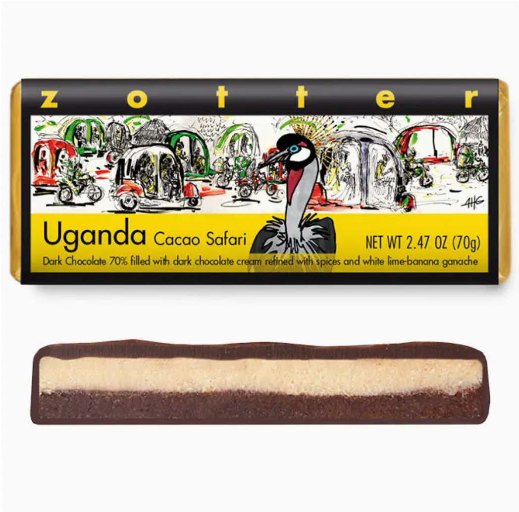 Uganda Cacao Safari (Hand-Scooped Chocolate)
