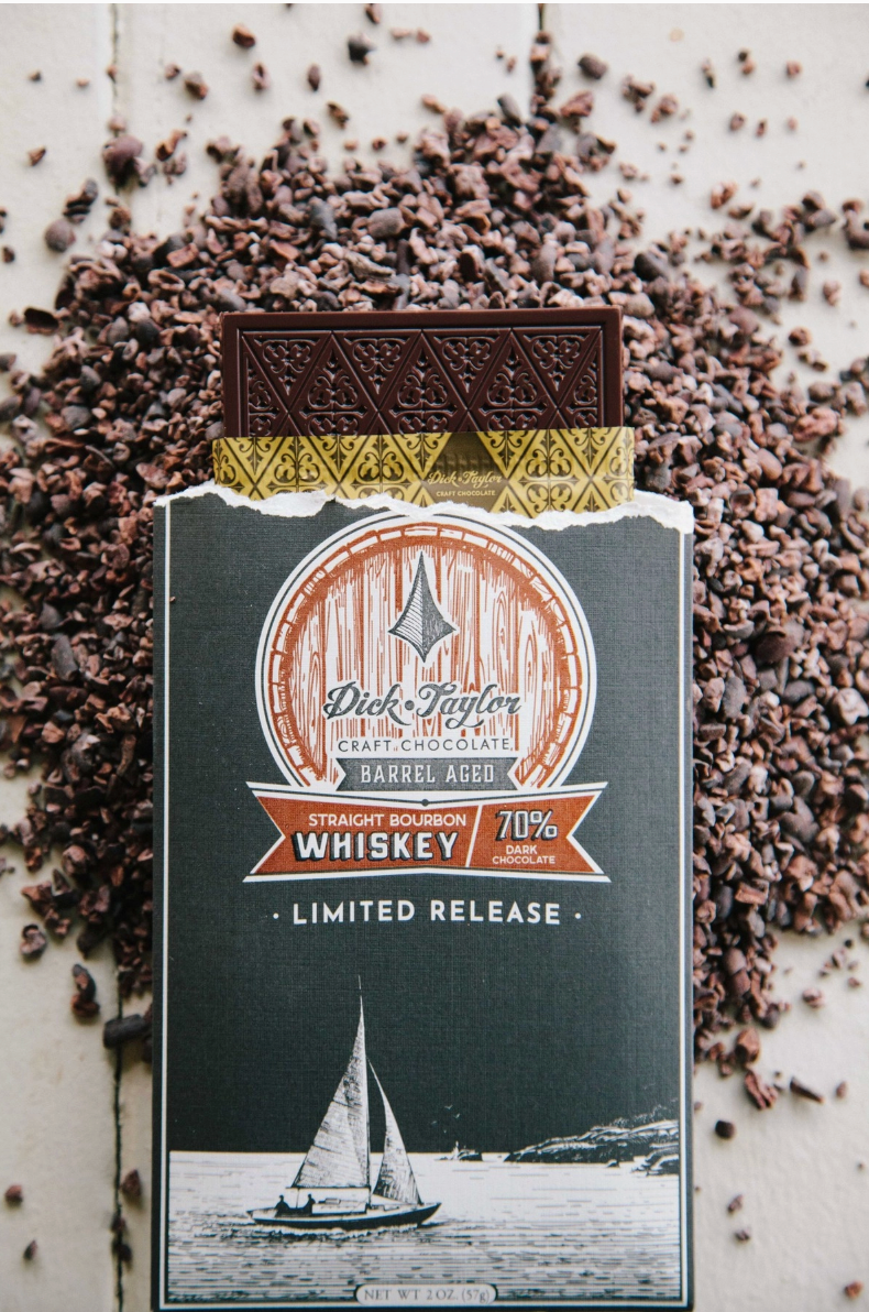 Dick Taylor - Bourbon Whiskey 70% Dark Chocolate – Limited Edition
