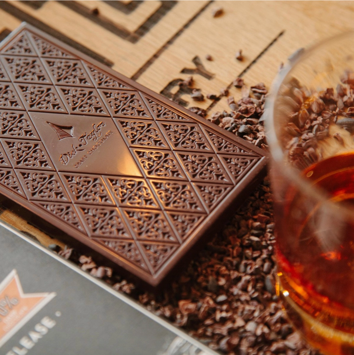 Dick Taylor - Bourbon Whiskey 70% Dark Chocolate – Limited Edition