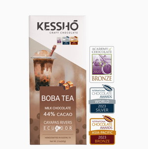 Boba Tea 44% Milk Chocolate Bar– Single Origin