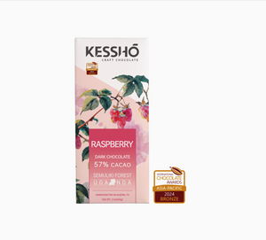 Kessho  Raspberry Dark Chocolate Bar