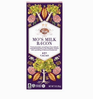 Vosges Mo’s Milk Chocolate Bar Smoked Bacon & Alderwood Salt
