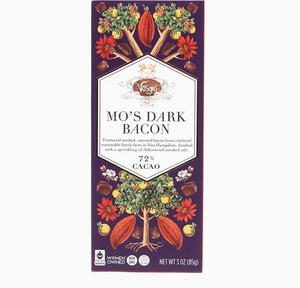 Vosges Mo’s Dark Chocolate with Smoked Bacon & Salt