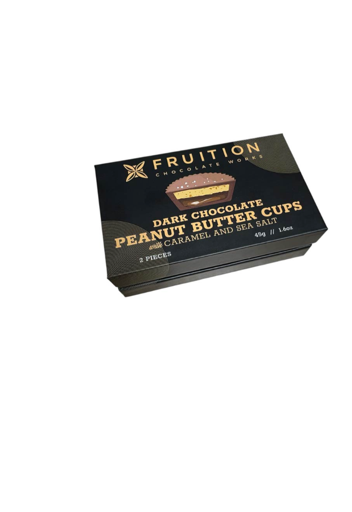 Fruition Dark Chocolate Caramel Peanut Butter Cups – Artisan Craft Chocolate