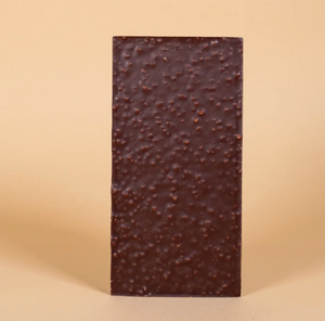 Moka Quinoa Crunch Milk Chocolate Bar | Quinoa Artisan Chocolate