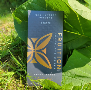 Fruition 100% Dark Chocolate Bar | Artisan Chocolate