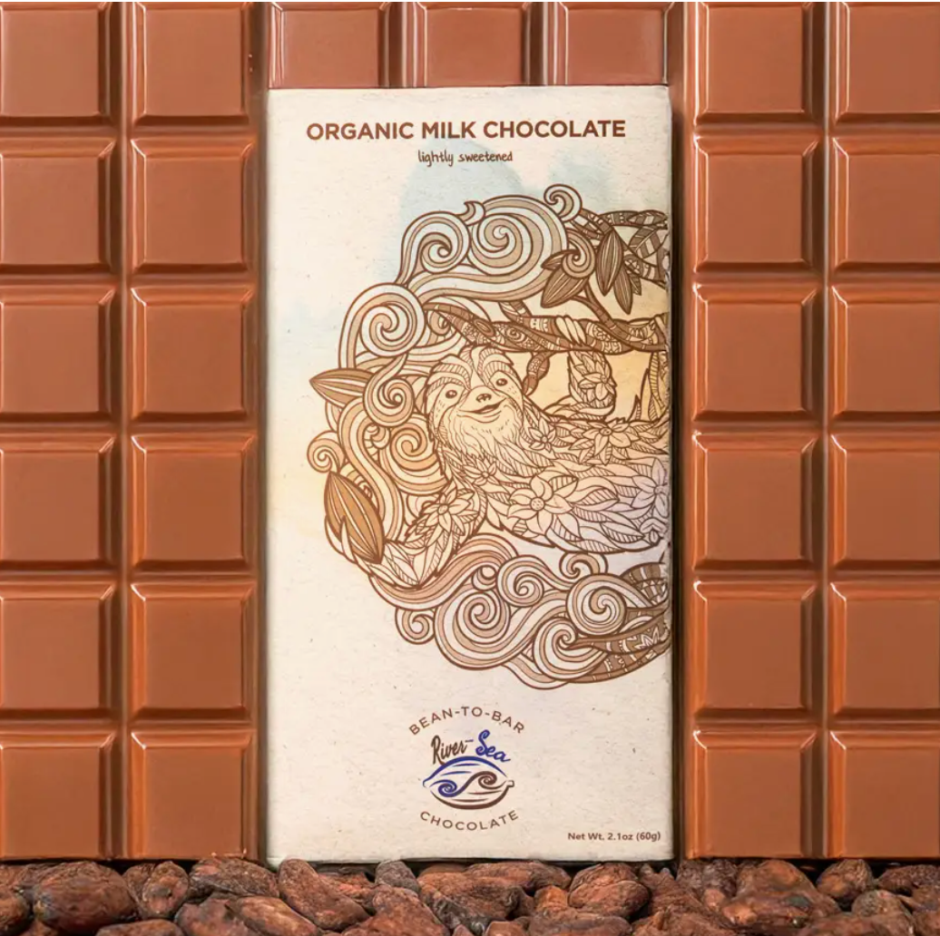 River-Sea Organic Milk Chocolate Bar
