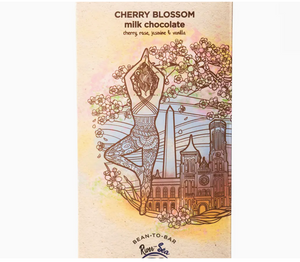River-Sea Cherry Blossom Dark Milk Chocolate Bar