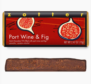 Zotter Port Wine & Figs with Maple Butter