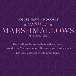 Vosges Gourmet Handcrafted Marshmallows | Vanilla Sea Salt | 4 Pieces