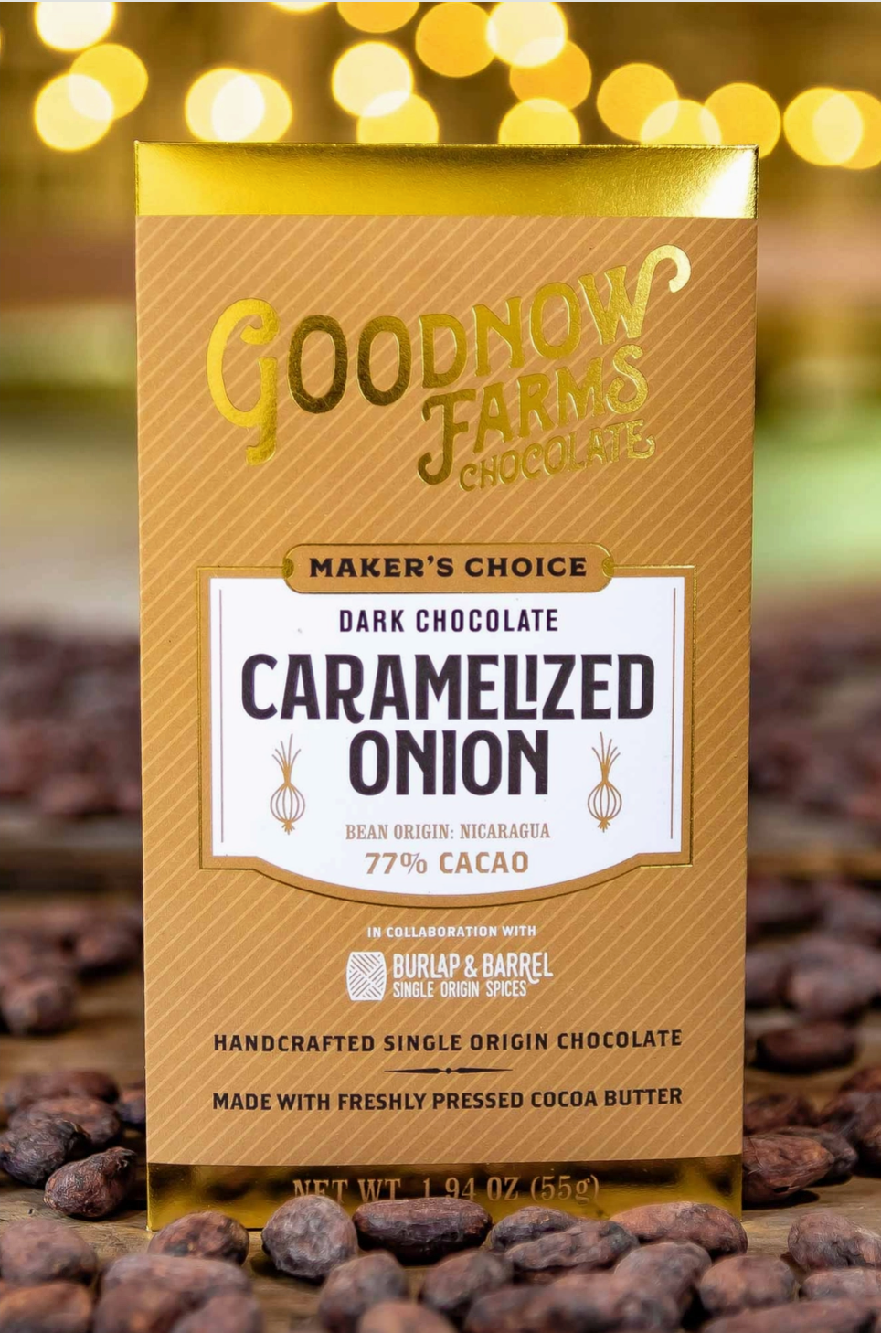 Goodnow Farms - Caramelized Onion Craft Chocolate