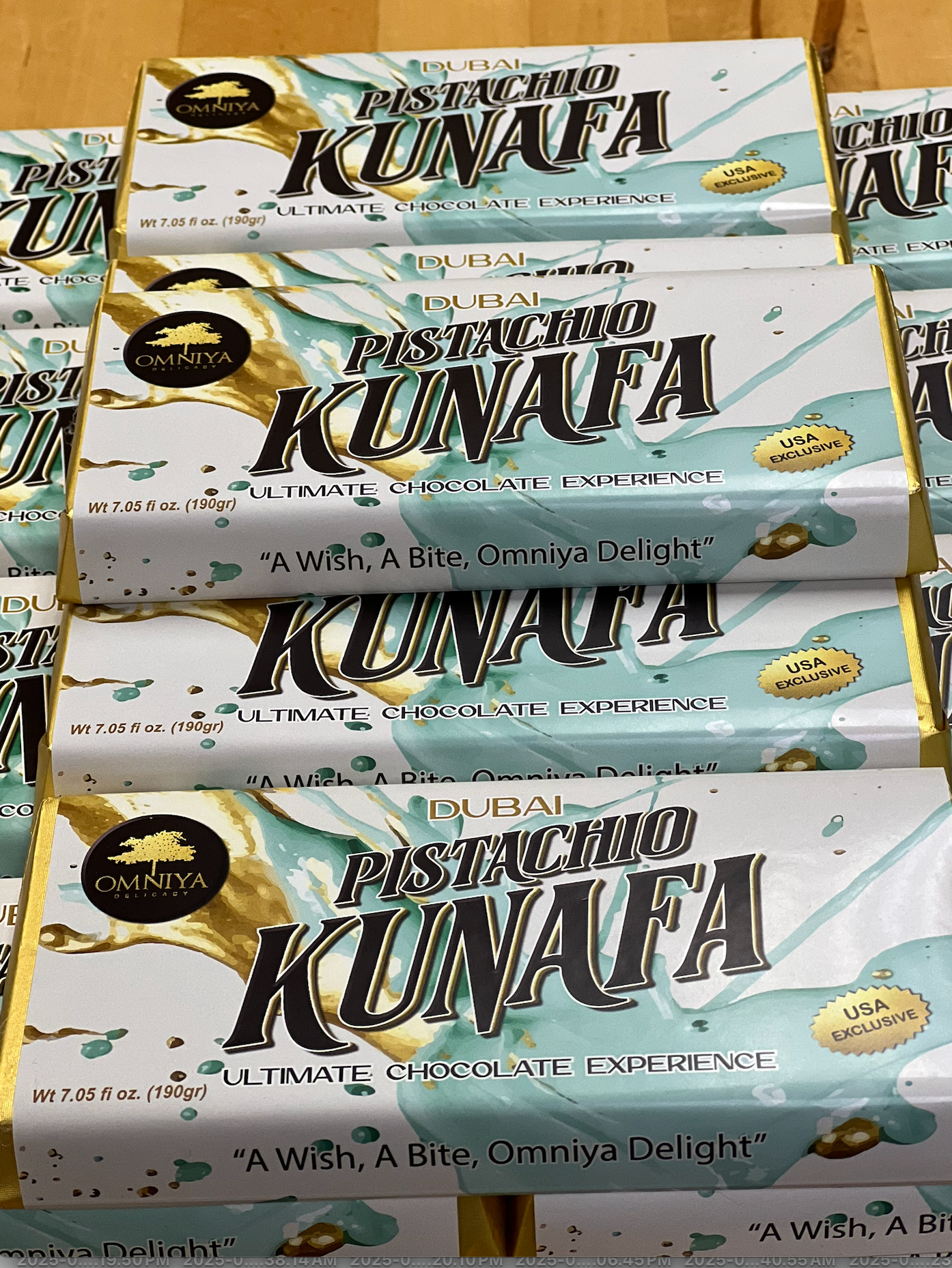 Dubai Viral Kunefe Pistachio Chocolate Ba