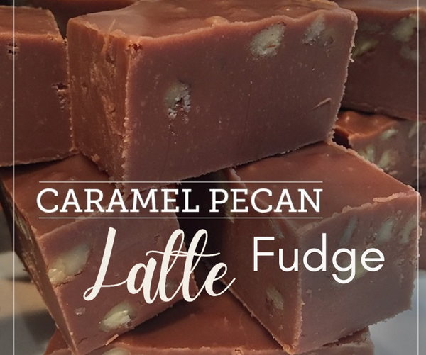 Caramel Pecan Latte Espresso Fudge | Gourmet Fudge | Chocology