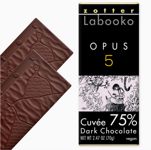 Zotter 75% Opus 5 — 2026 Edition | Limited Edition Dark Chocolate