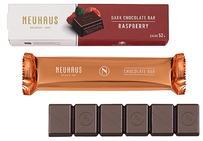 Neuhaus Dark Chocolate Raspberry Bar – Belgian Chocolate | Chocology Stony Brook