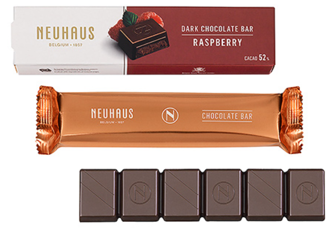 Neuhaus Dark Chocolate Raspberry Bar
