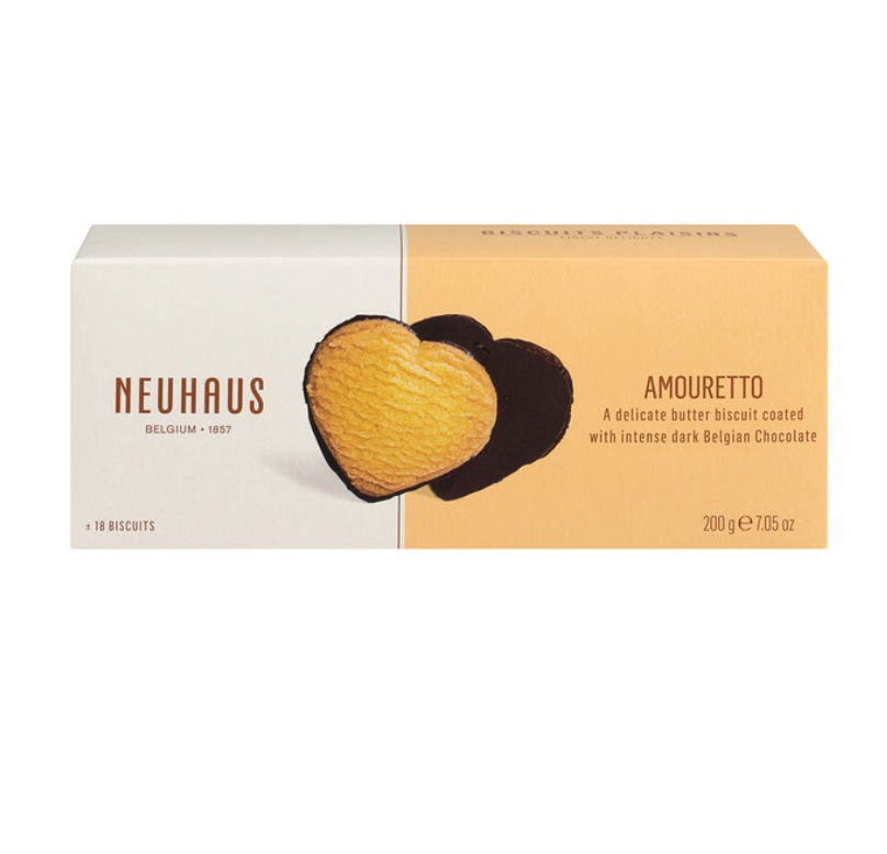 Neuhaus Amouretto Biscuits – Belgian Chocolate &amp; Amaretti | Chocology Stony Brook