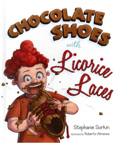 Chocolate Shoes with Licorice Laces